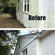 Washing-Painted-Brick-House-in-East-Hill-Pensacola-Florida 2